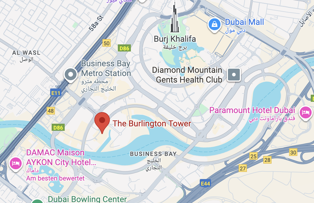 Office Location Map