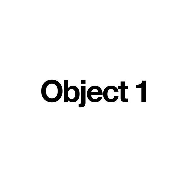 OBJECT 1