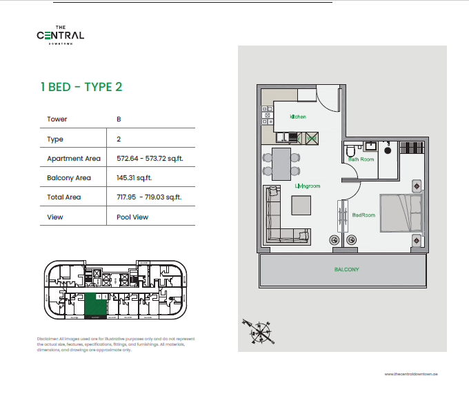 1 Bedroom Type-2