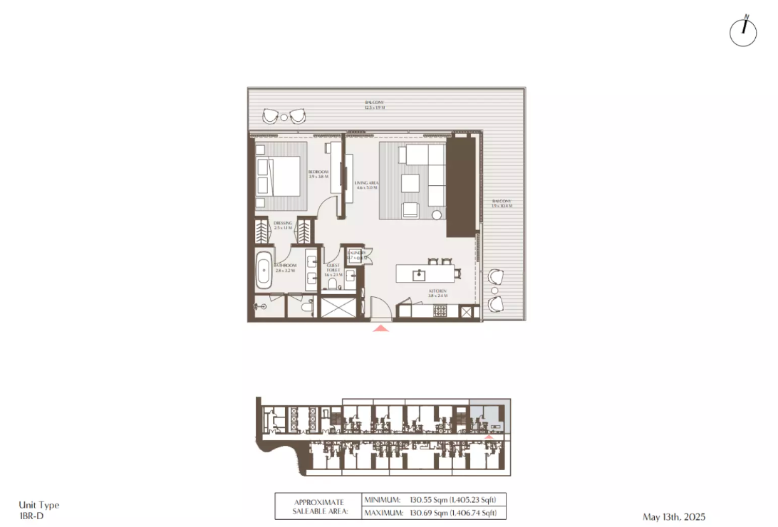 1 Bedroom Type-4