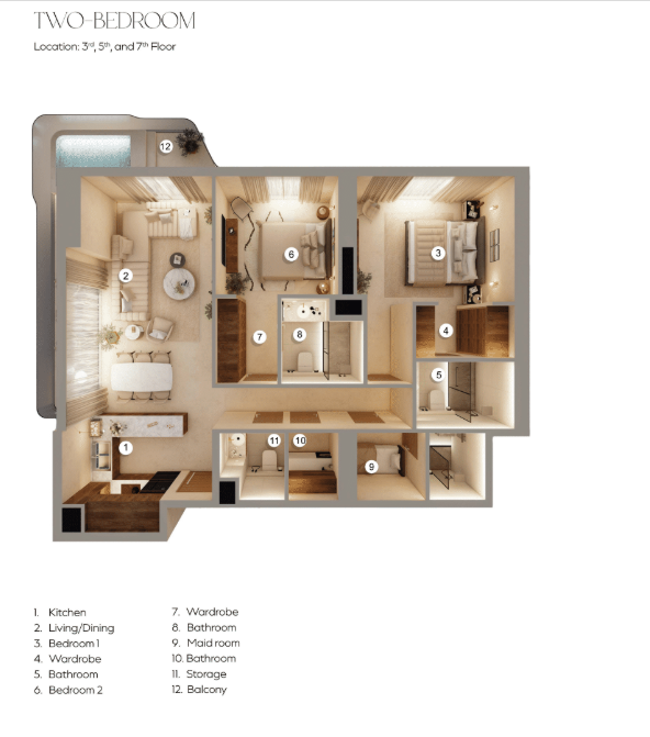 2 Bedroom Type-1
