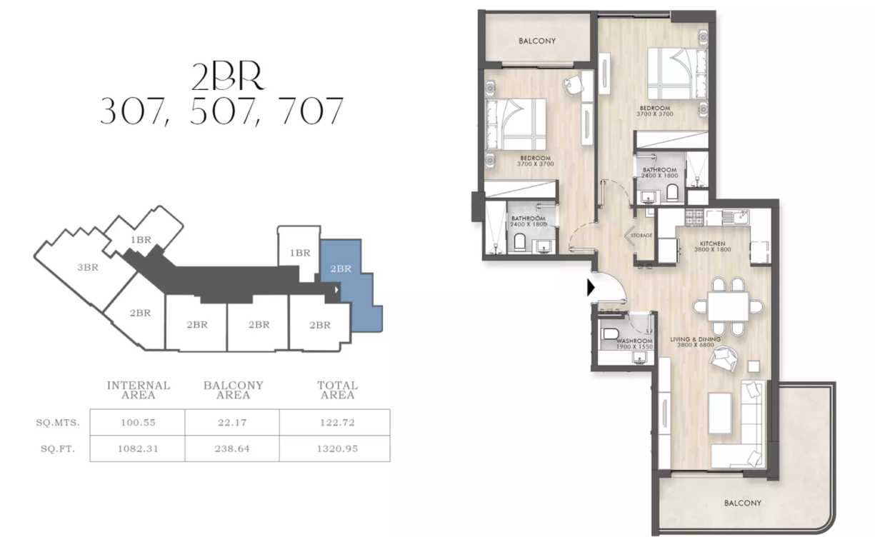 2 Bedroom Type-2