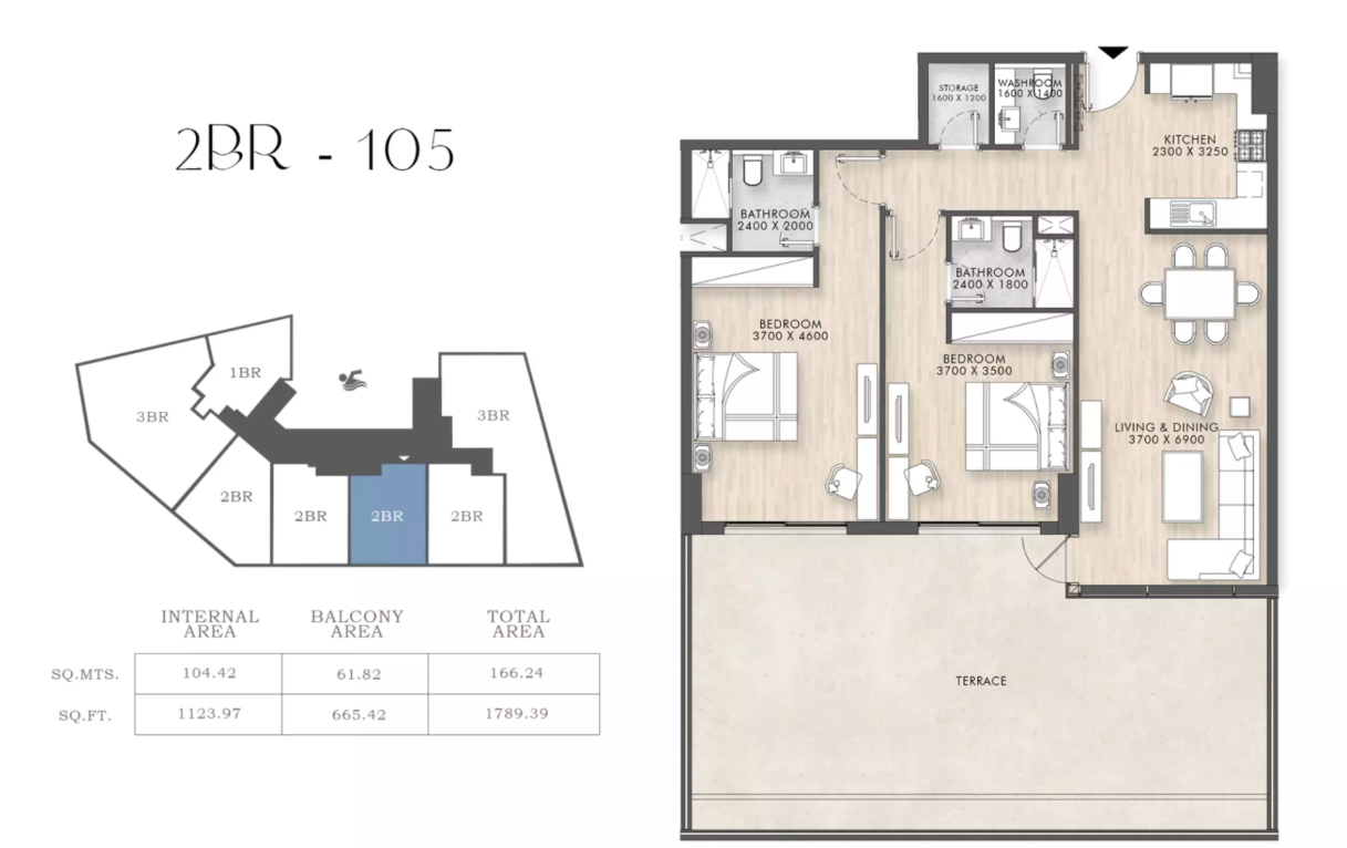 2 Bedroom Type-4