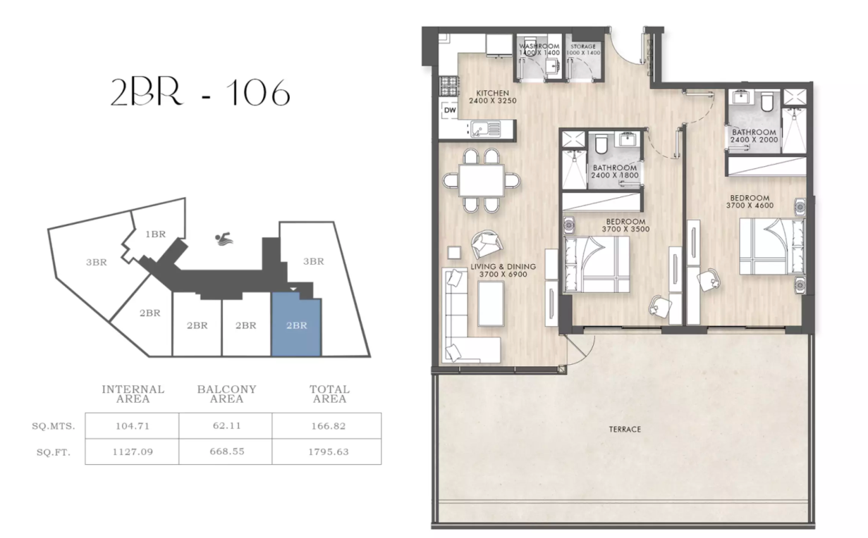 2 Bedroom Type-5